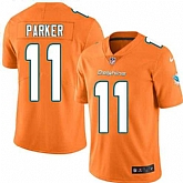 Nike Men & Women & Youth Dolphins 11 DeVante Parker Orange Color Rush Limited Jersey,baseball caps,new era cap wholesale,wholesale hats